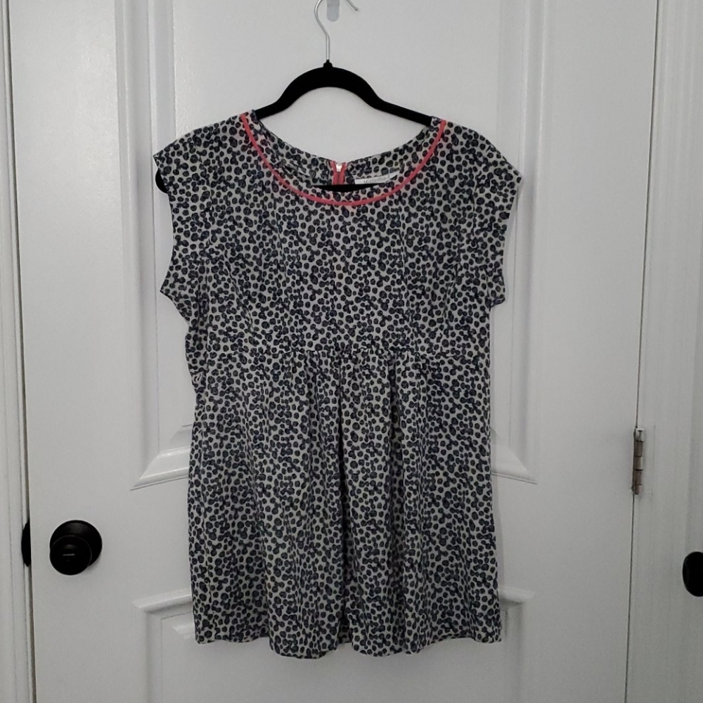 Maternity Short Sleeve Blouse